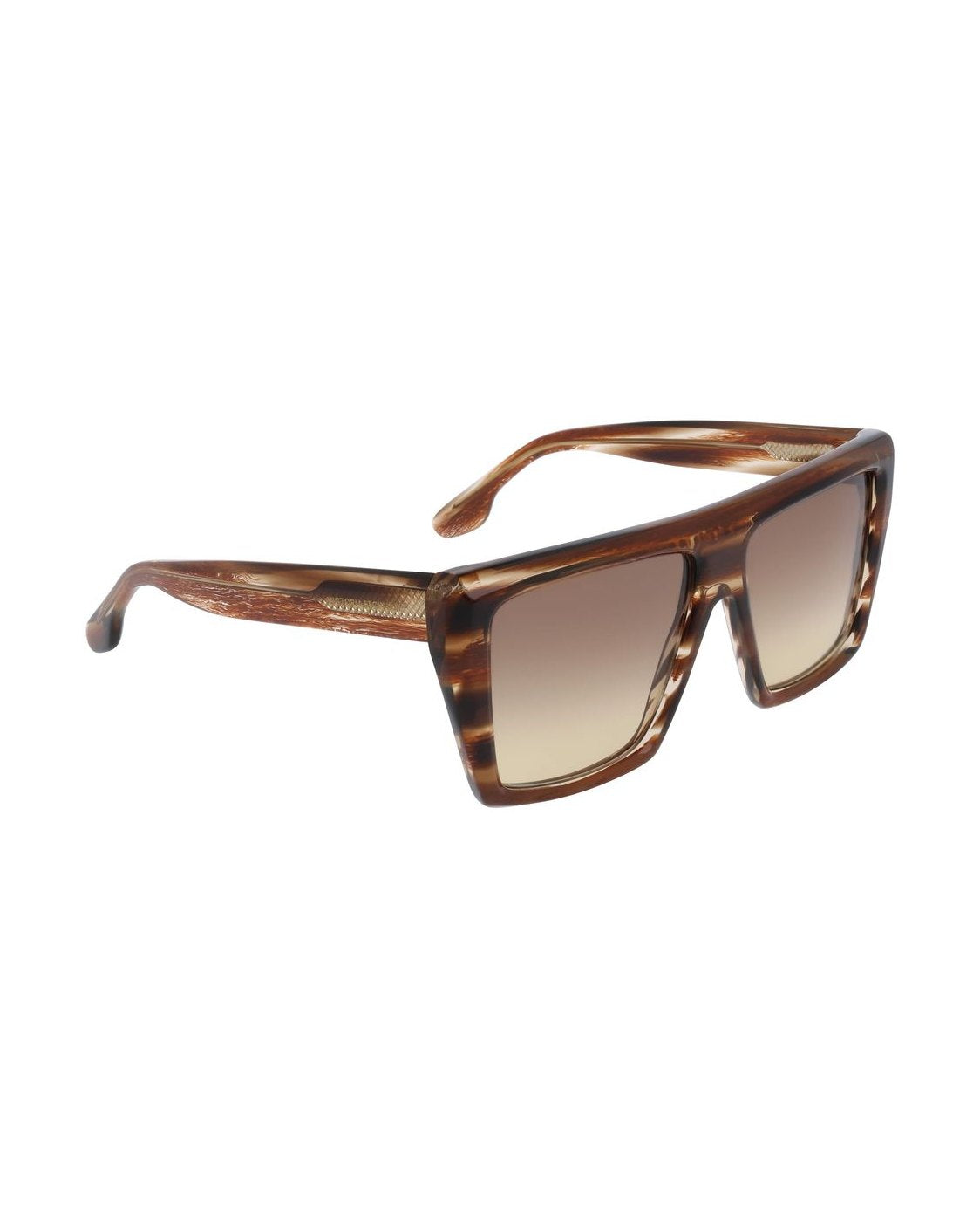 Victoria Beckham Brown Acetate Sunglasses Sunglasses