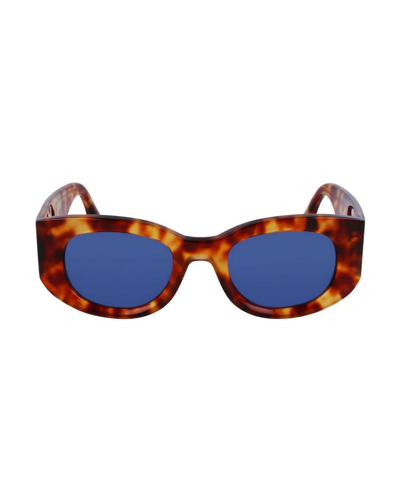 Victoria Beckham Brown Acetate Sunglasses Sunglasses