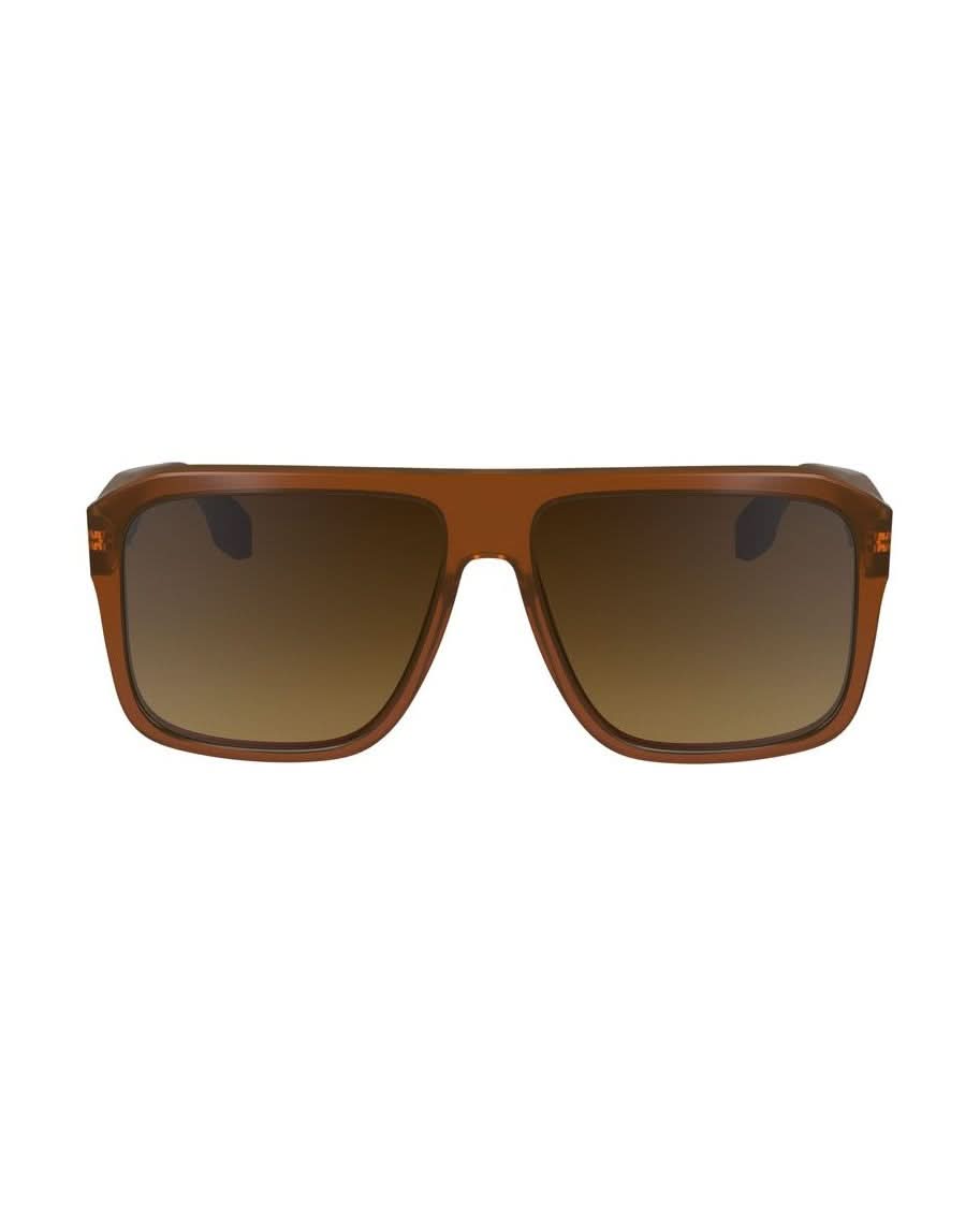 Victoria Beckham Brown Acetate Sunglasses Sunglasses