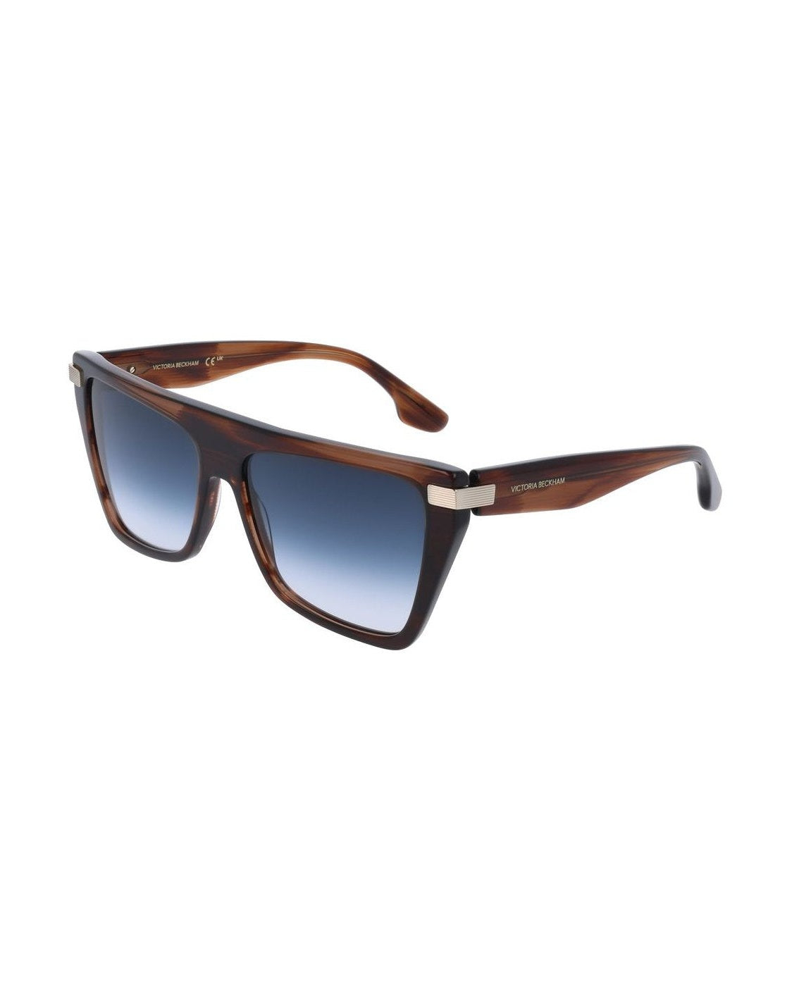 Victoria Beckham Brown Acetate Sunglasses Sunglasses