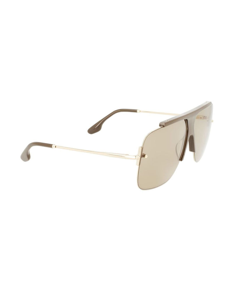 Victoria Beckham Brown Acetate Sunglasses Sunglasses