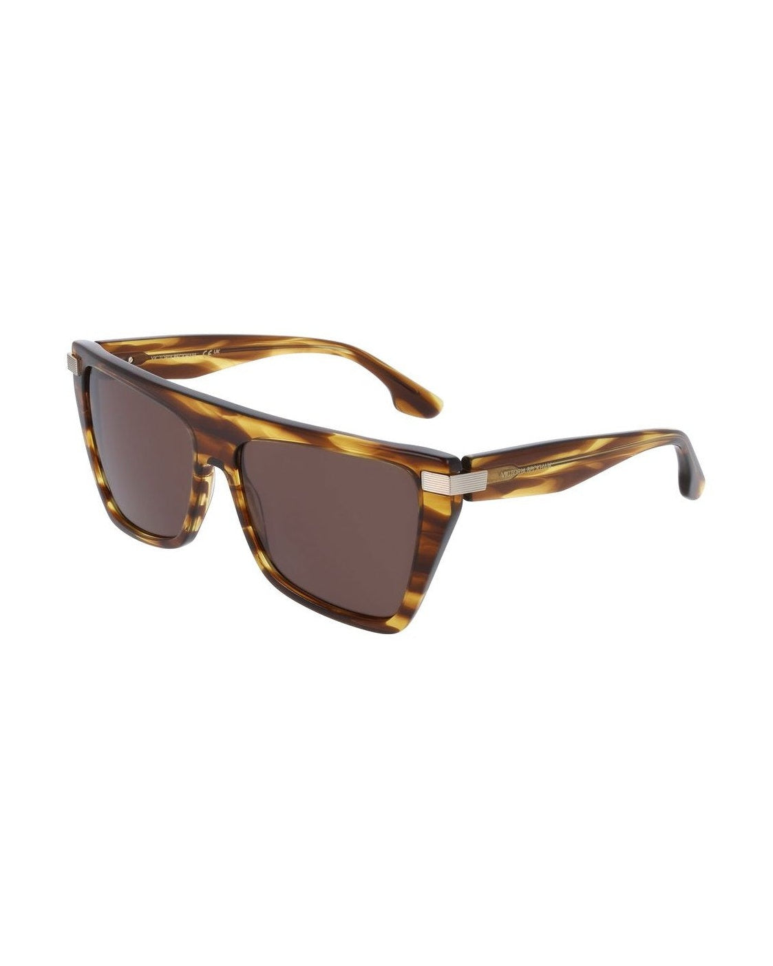Victoria Beckham Brown Acetate Sunglasses Sunglasses