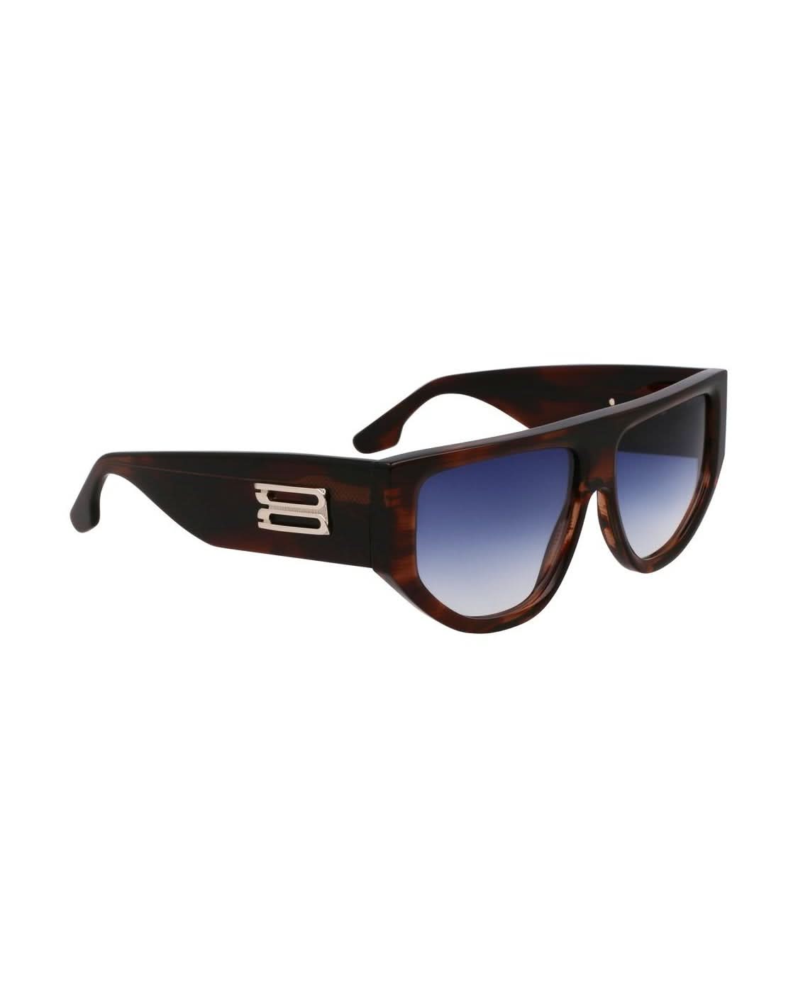 Victoria Beckham Brown Acetate Sunglasses Sunglasses