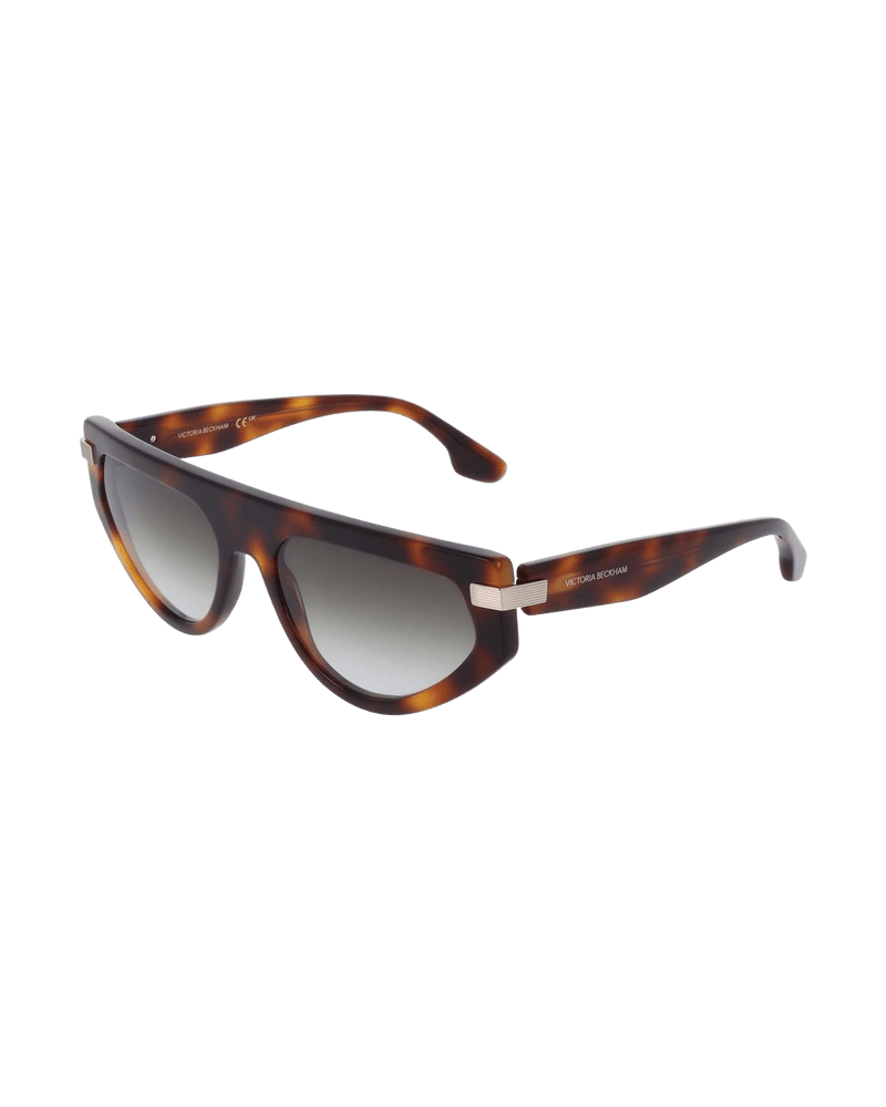 Victoria Beckham Brown Acetate Sunglasses Sunglasses