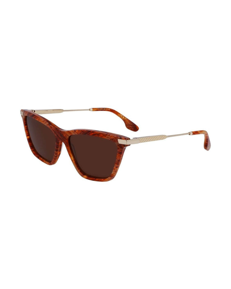 Victoria Beckham Brown Acetate Sunglasses Sunglasses