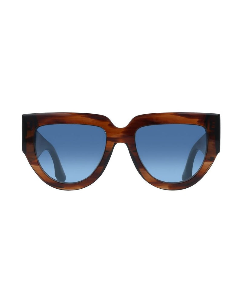 Victoria Beckham Brown Acetate Sunglasses Glam Steals