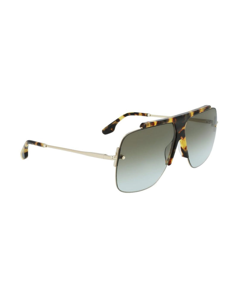 Victoria Beckham Brown Acetate Sunglasses Sunglasses