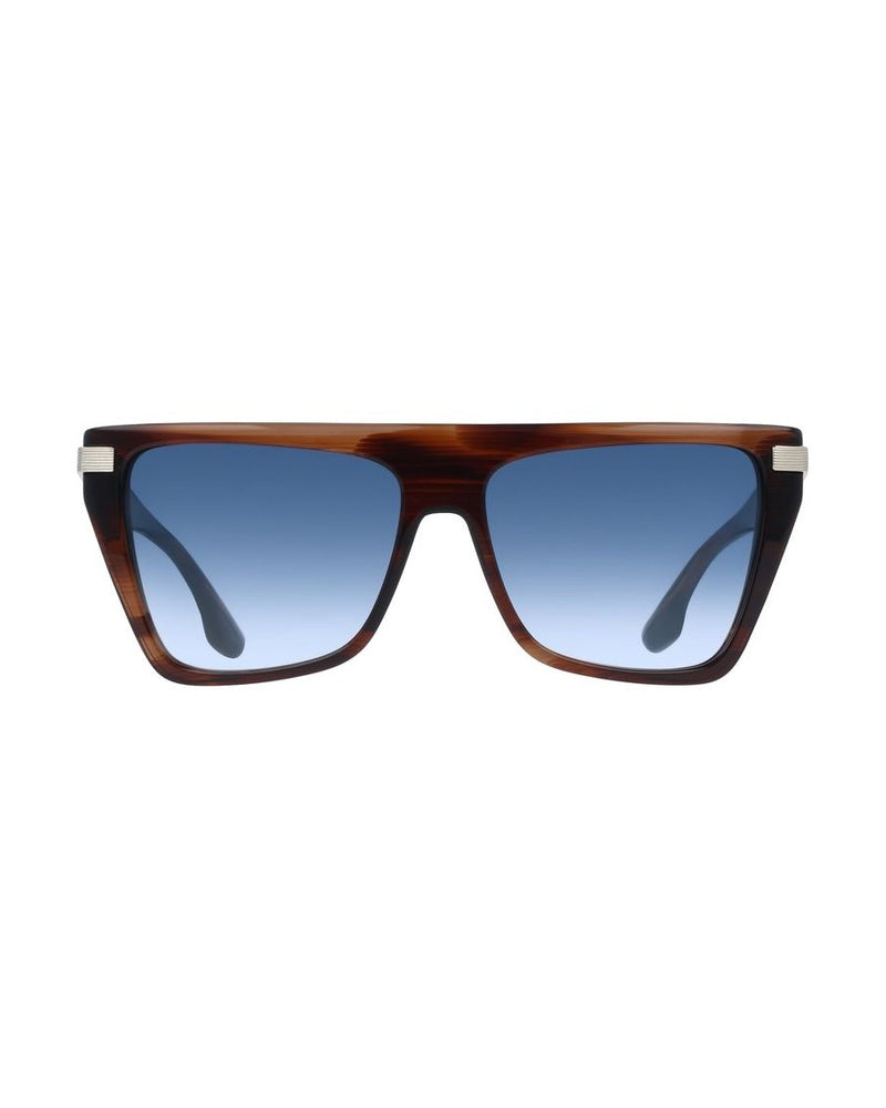 Victoria Beckham Brown Acetate Sunglasses Sunglasses
