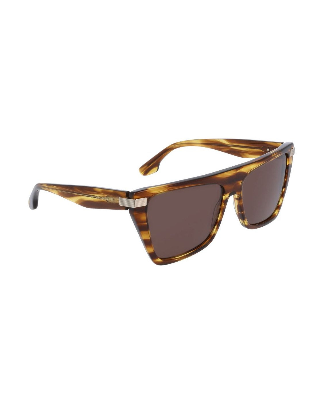 Victoria Beckham Brown Acetate Sunglasses Sunglasses