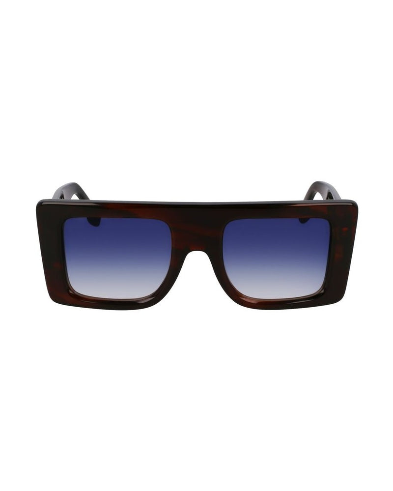 Victoria Beckham Brown Acetate Sunglasses Sunglasses