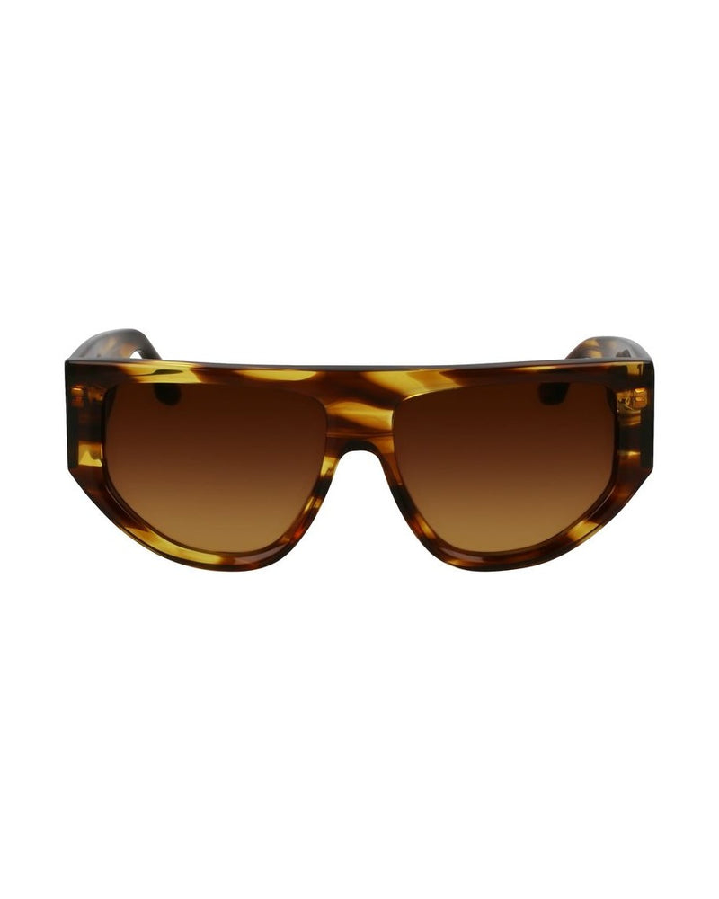 Victoria Beckham Brown Acetate Sunglasses Glam Steals