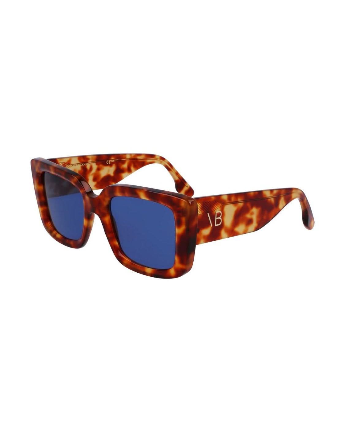 Victoria Beckham Brown Acetate Sunglasses Sunglasses