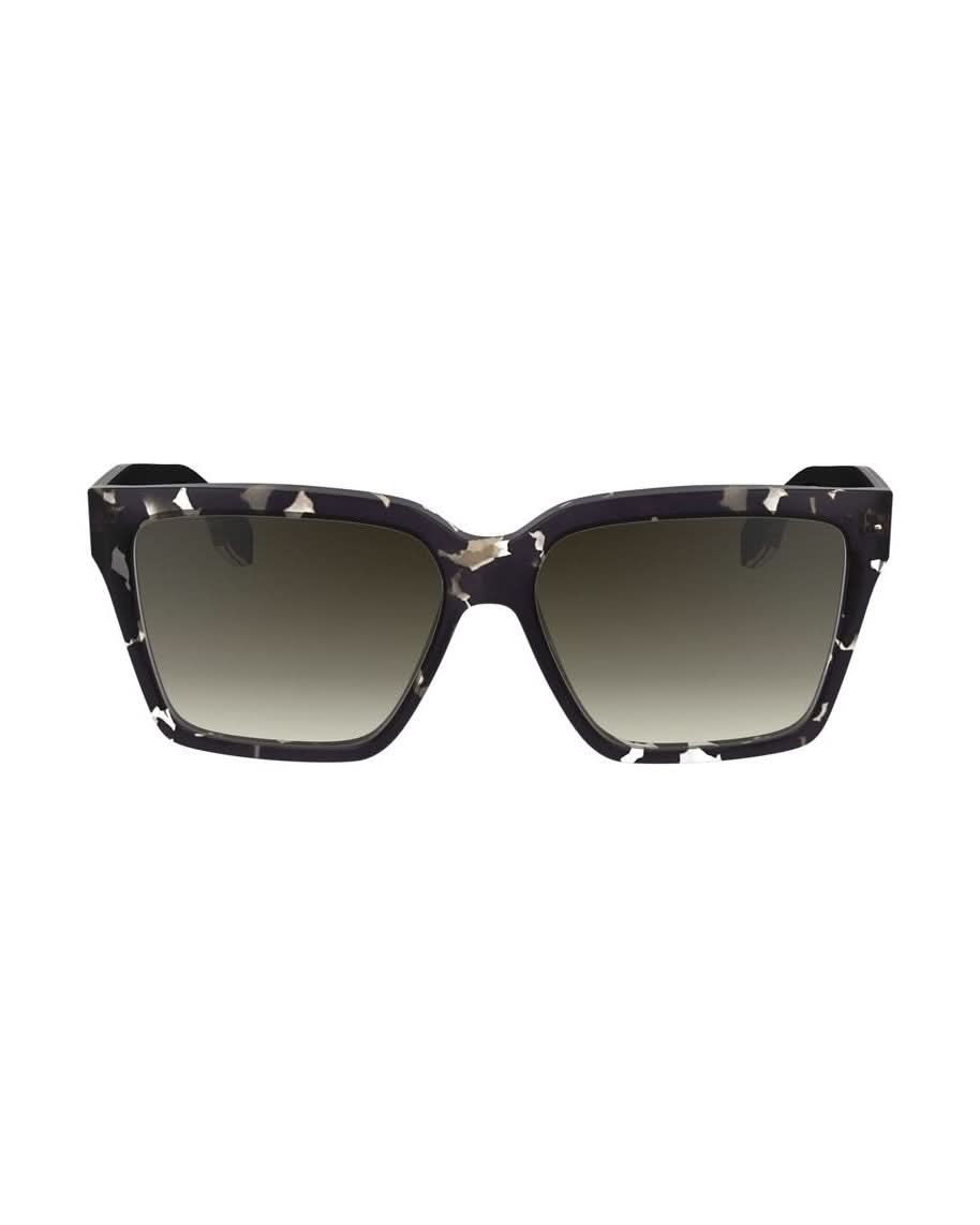Victoria Beckham Brown Acetate Sunglasses Sunglasses