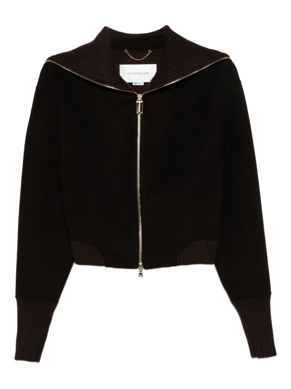 Victoria Beckham Brown Coat Glam Steals