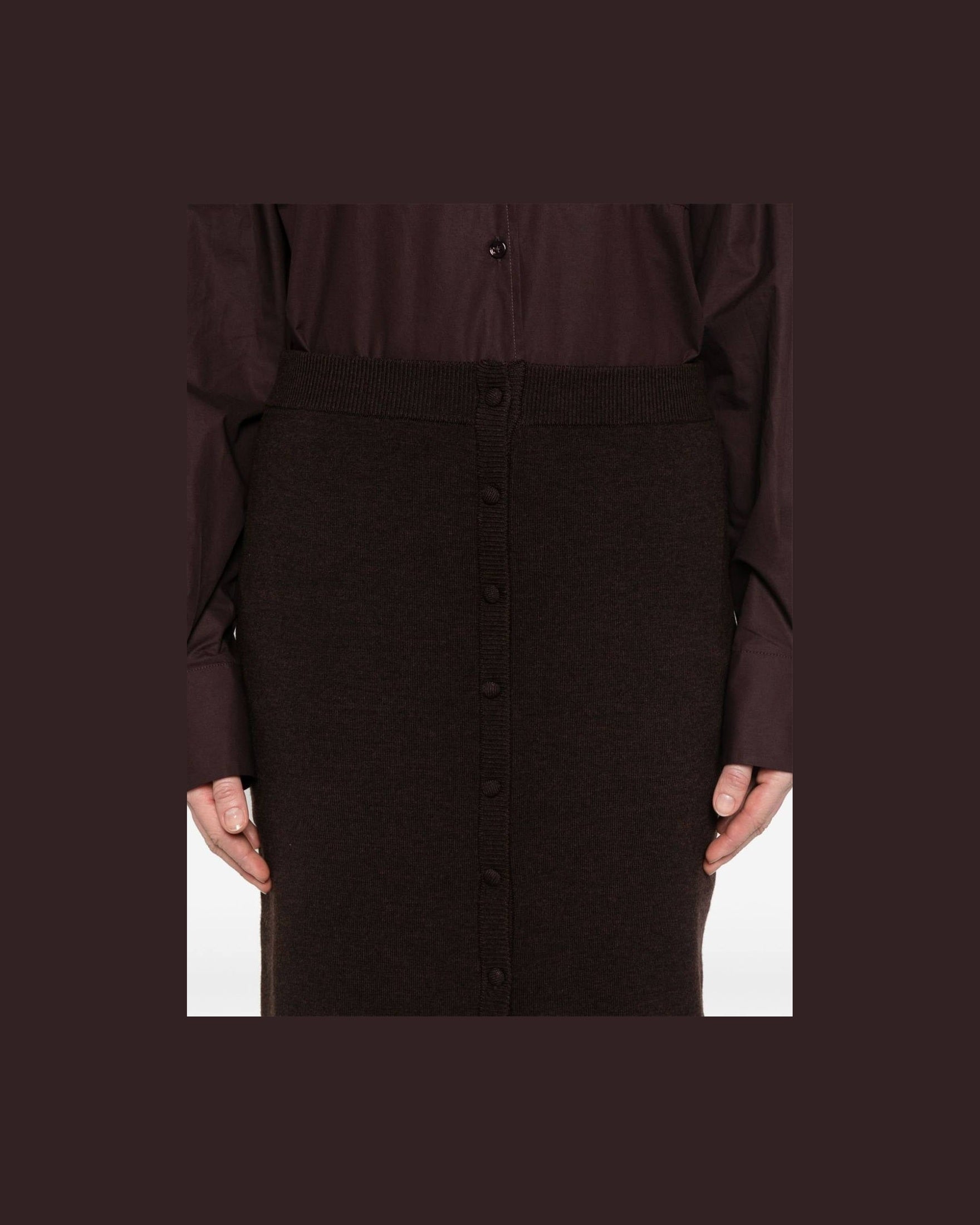 Victoria Beckham Brown Skirt Glam Steals