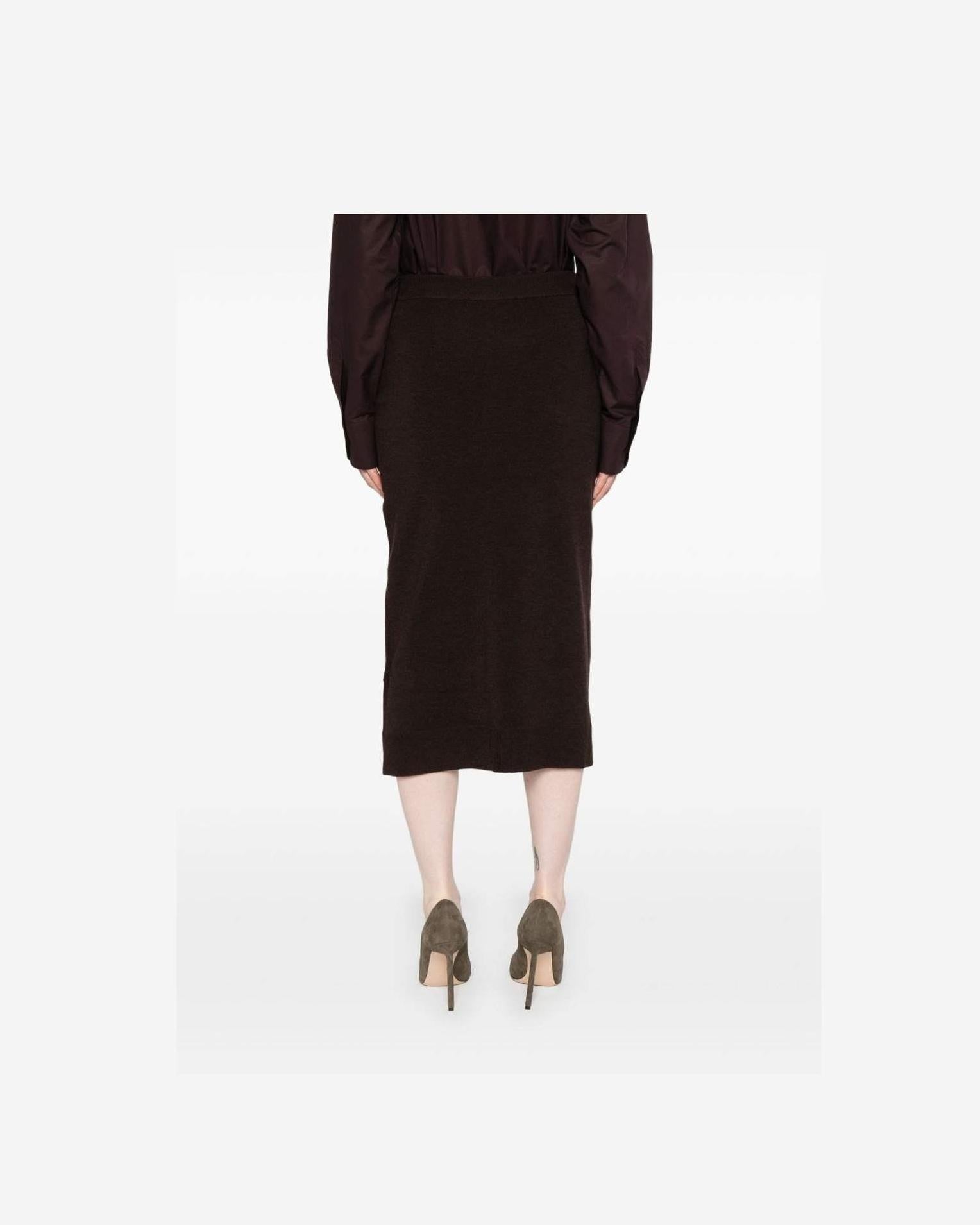 Victoria Beckham Brown Skirt Glam Steals