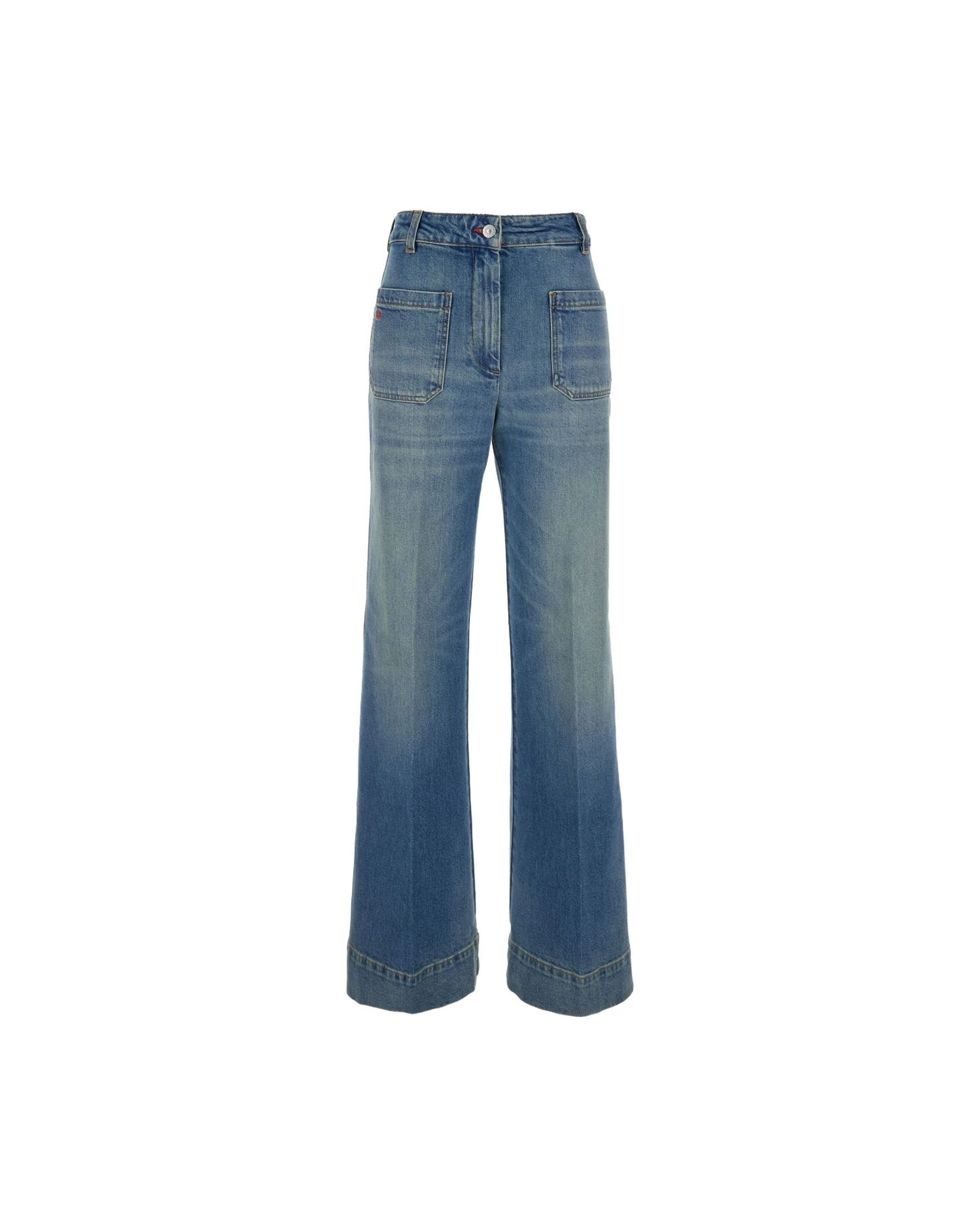 Victoria Beckham Clear Blue Jeans Glam Steals