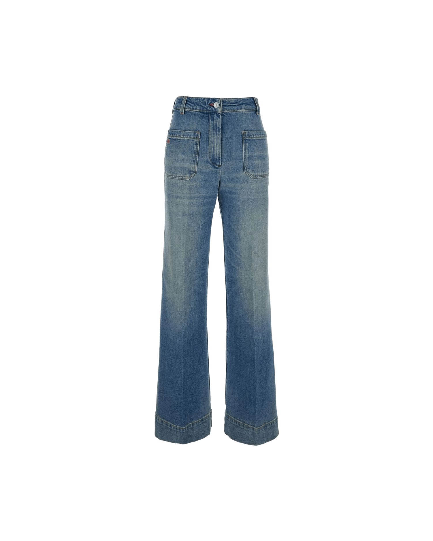 Victoria Beckham Clear Blue Jeans Glam Steals