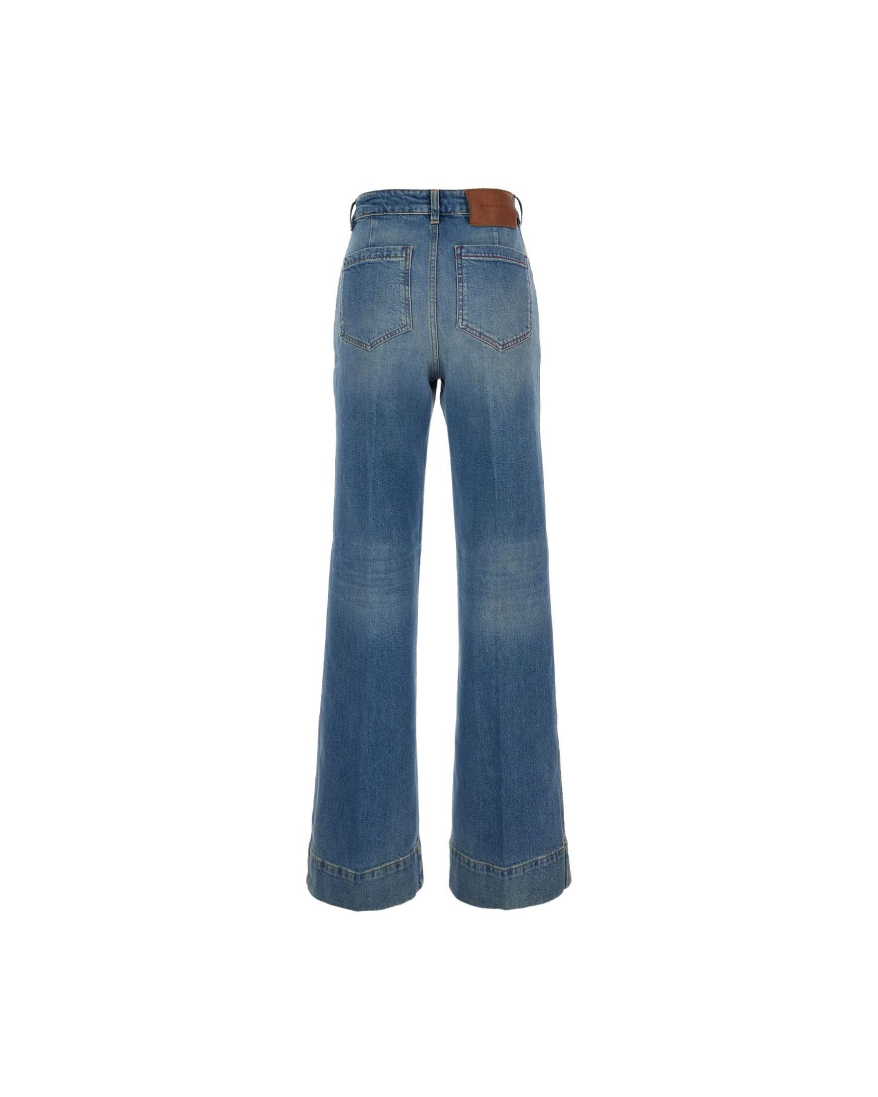 Victoria Beckham Clear Blue Jeans Glam Steals