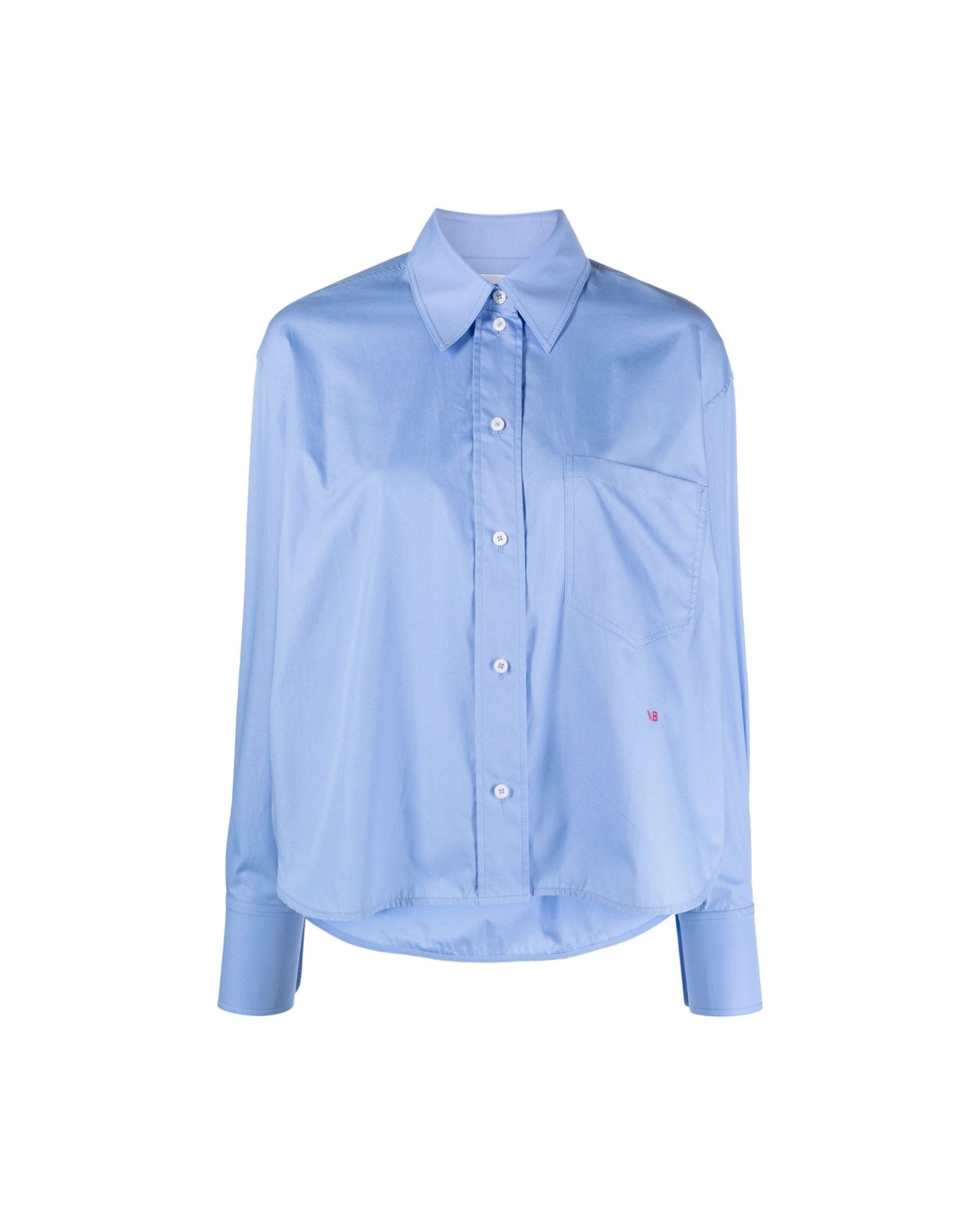 Victoria Beckham Clear Blue Shirt Glam Steals