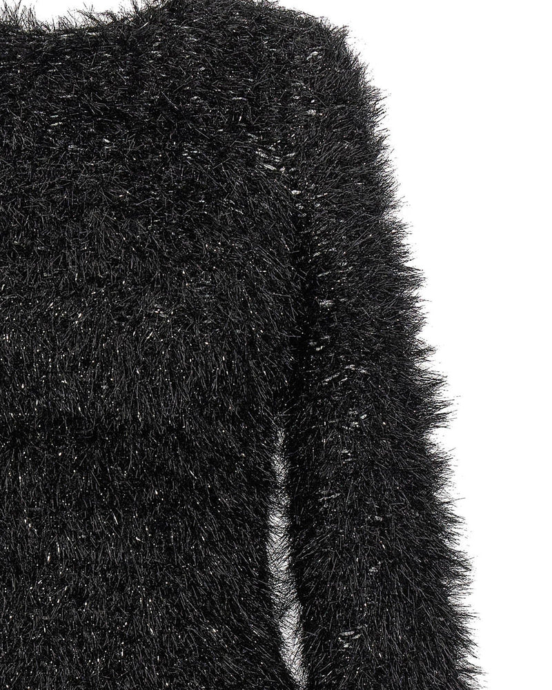 Victoria Beckham Cut Out Lurex Sweater Glam Steals