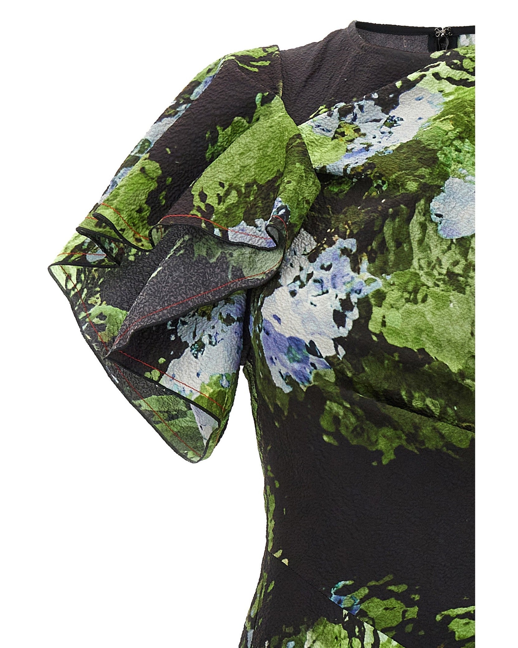 Victoria Beckham Floral Printed Dress Glam Steals