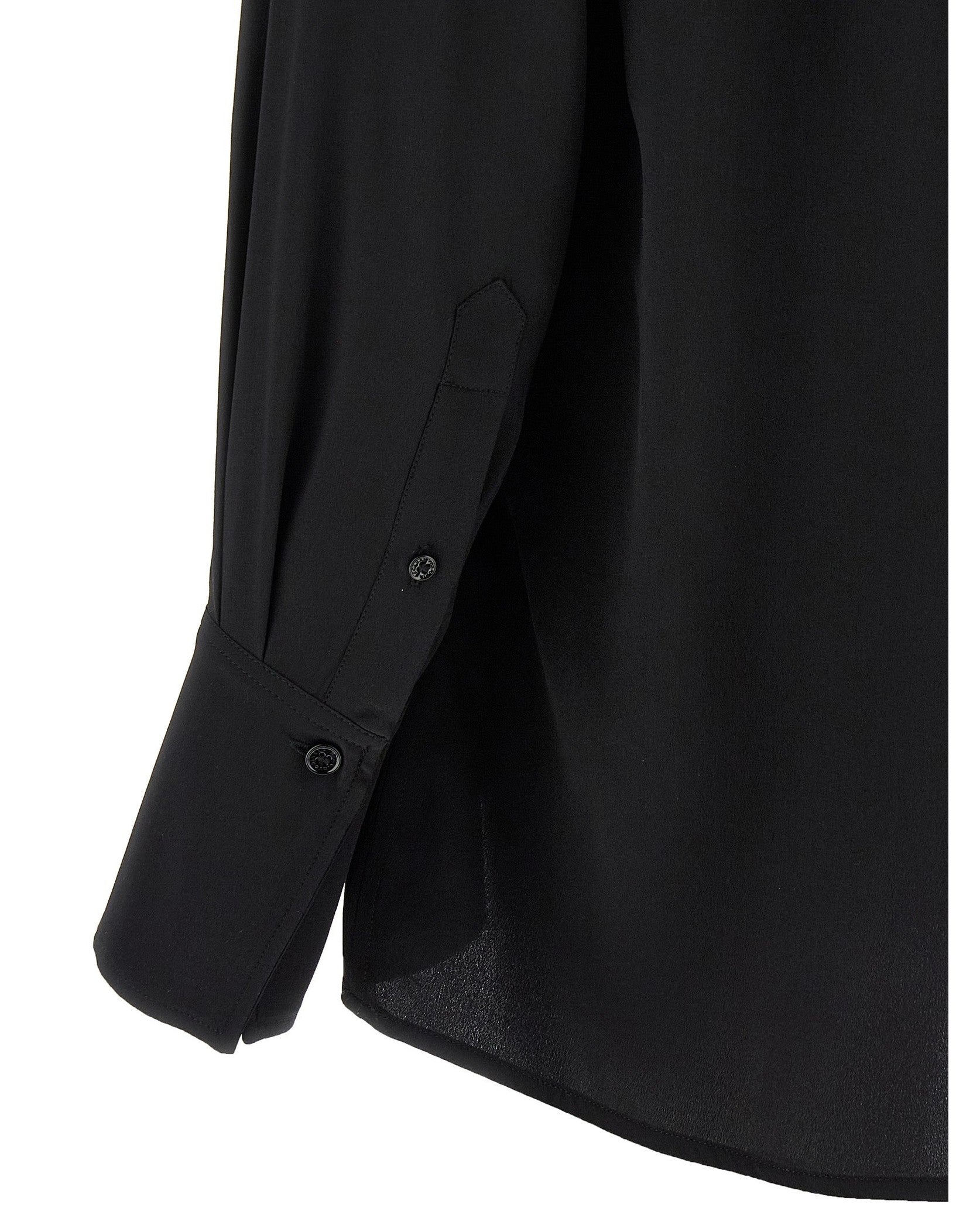 Victoria Beckham Gather Detail Tie Blouse Shirts