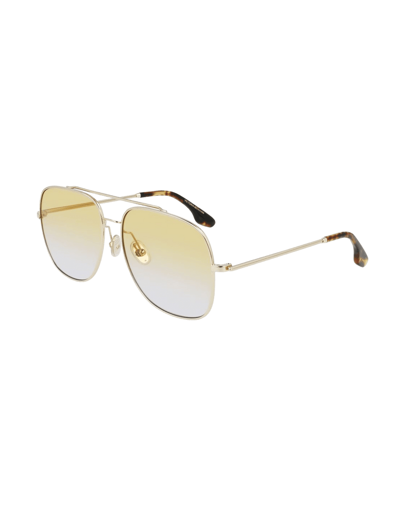 Victoria Beckham Gold Metal Sunglasses Glam Steals
