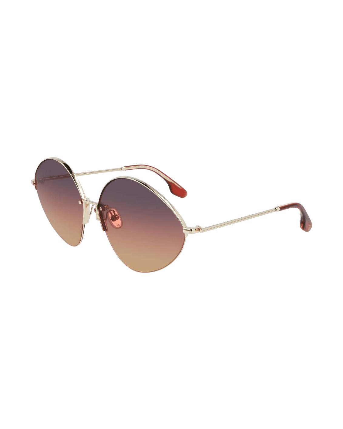 Victoria Beckham Gold Metal Sunglasses Sunglasses