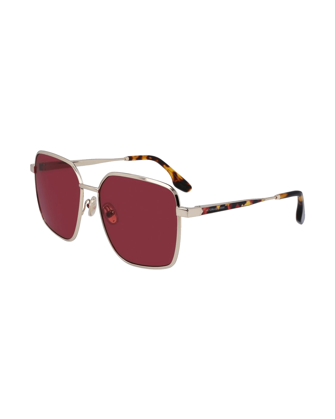 Victoria Beckham Gold Metal Sunglasses Sunglasses