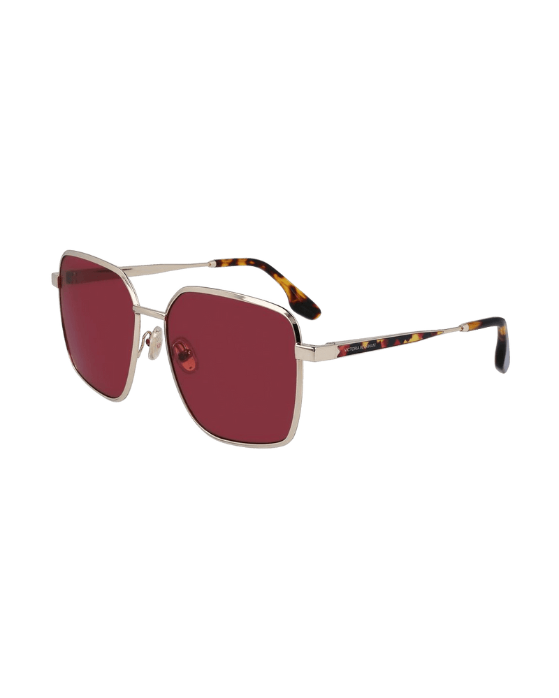 Victoria Beckham Gold Metal Sunglasses Glam Steals