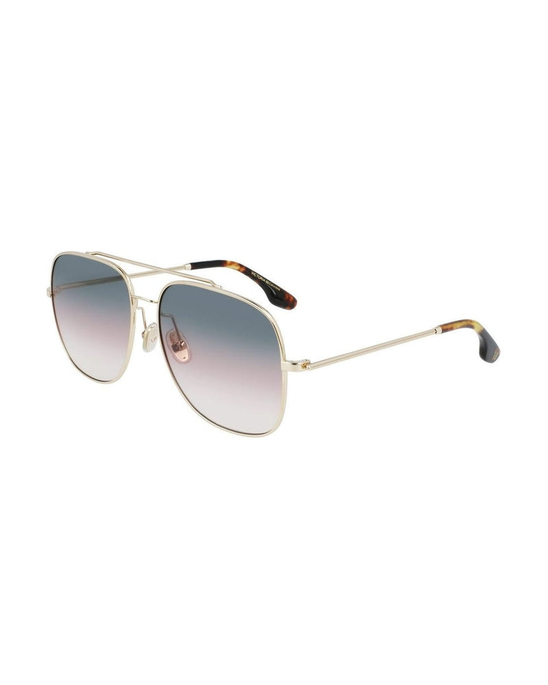 Victoria Beckham Gold Metal Sunglasses Sunglasses