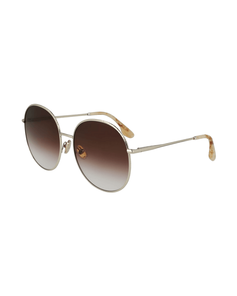 Victoria Beckham Gold Metal Sunglasses Glam Steals