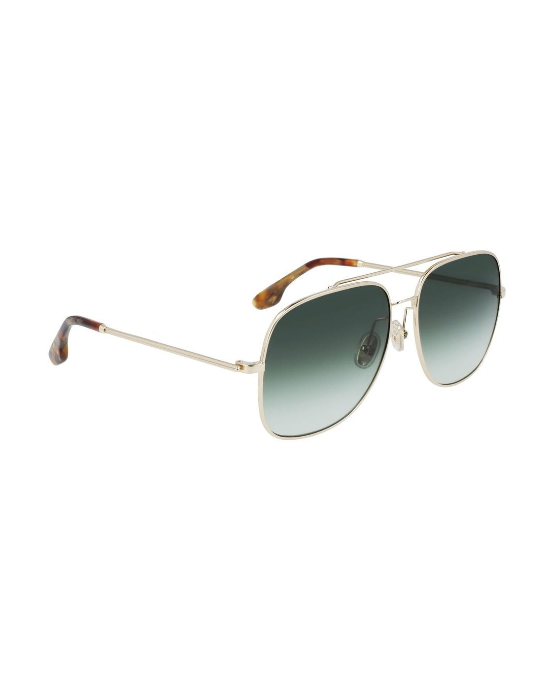Victoria Beckham Gold Metal Sunglasses Sunglasses