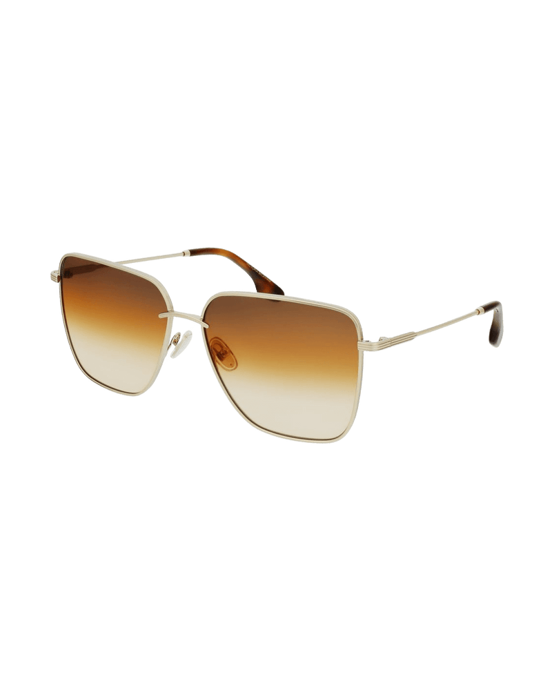 Victoria Beckham Gold Metal Sunglasses Glam Steals