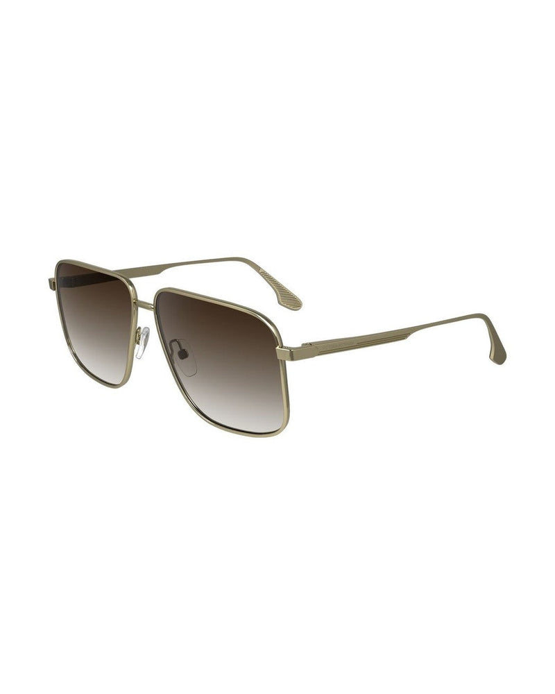 Victoria Beckham Gold Metal Sunglasses 