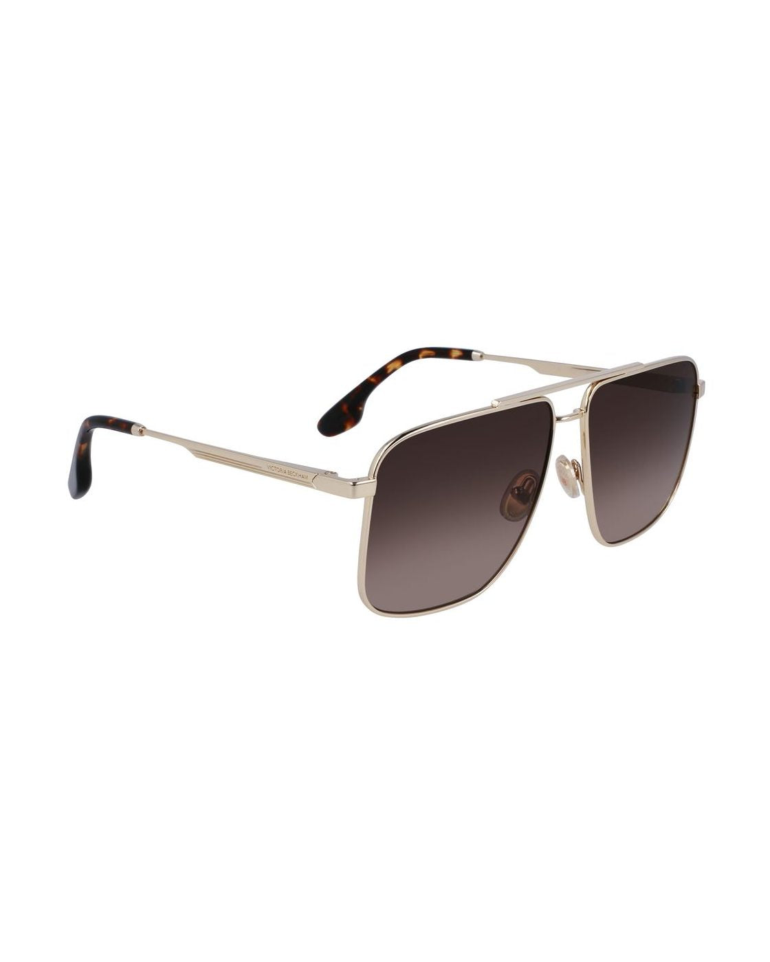 Victoria Beckham Gold Metal Sunglasses Sunglasses
