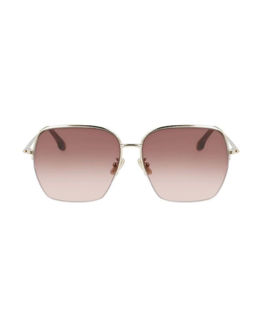 Victoria Beckham Gold Metal Sunglasses Glam Steals