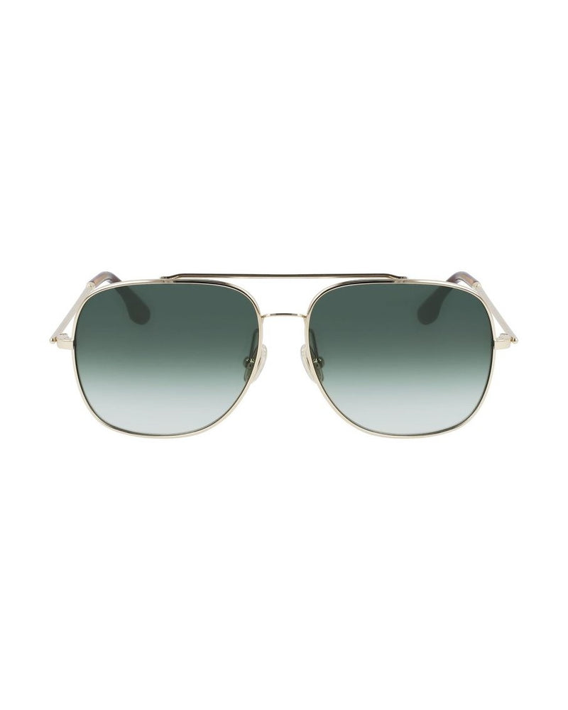 Victoria Beckham Gold Metal Sunglasses Sunglasses