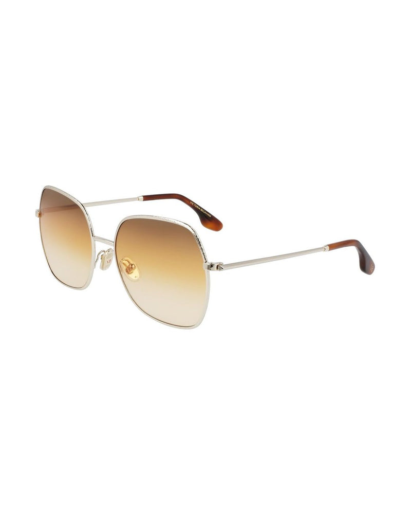 Victoria Beckham Gold Metal Sunglasses Sunglasses