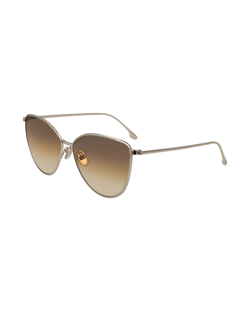 Victoria Beckham Gold Metal Sunglasses Glam Steals