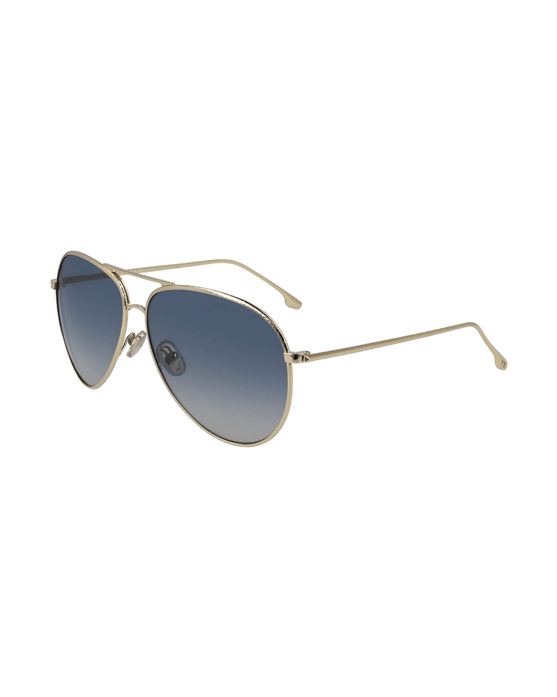 Victoria Beckham Gold Metal Sunglasses Glam Steals