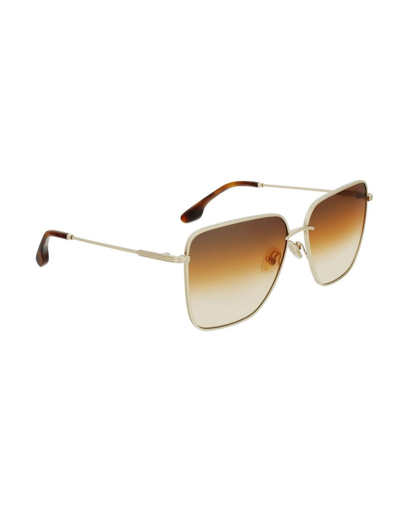 Victoria Beckham Gold Metal Sunglasses Glam Steals