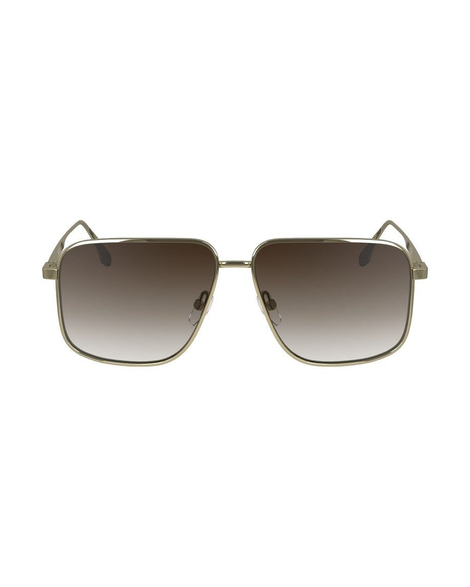 Victoria Beckham Gold Metal Sunglasses Glam Steals