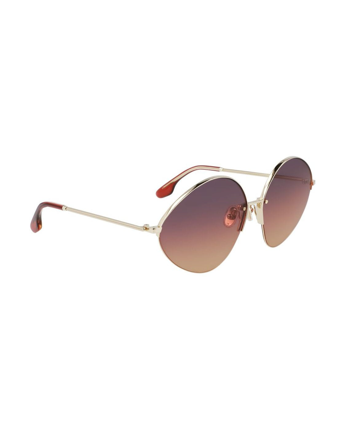 Victoria Beckham Gold Metal Sunglasses Sunglasses