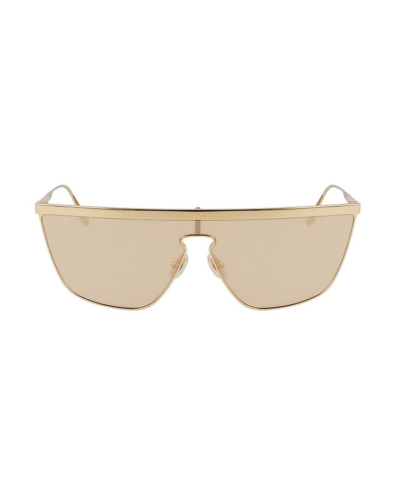 Victoria Beckham Gold Metal Sunglasses 