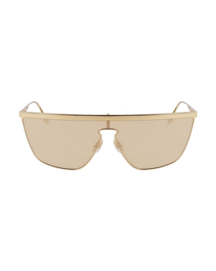 Victoria Beckham Gold Metal Sunglasses 