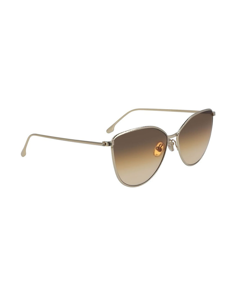 Victoria Beckham Gold Metal Sunglasses Glam Steals