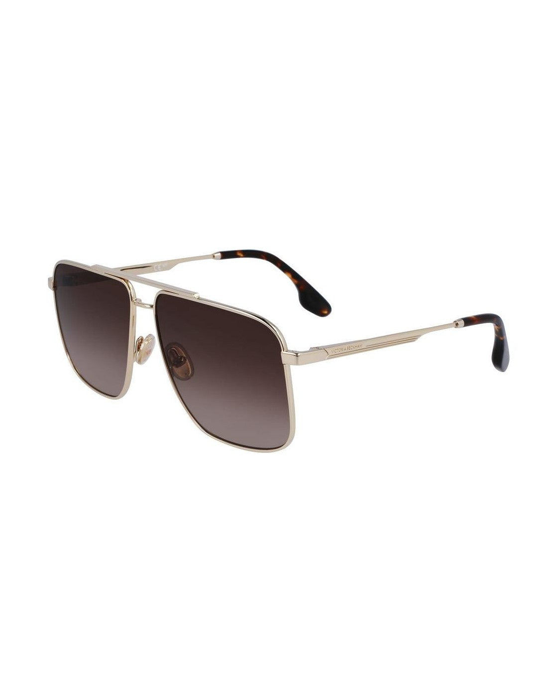 Victoria Beckham Gold Metal Sunglasses Sunglasses