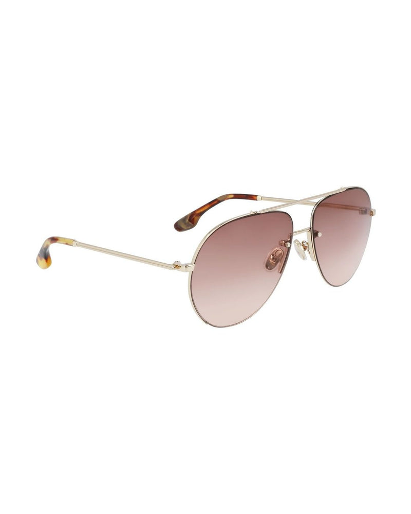 Victoria Beckham Gold Metal Sunglasses Glam Steals